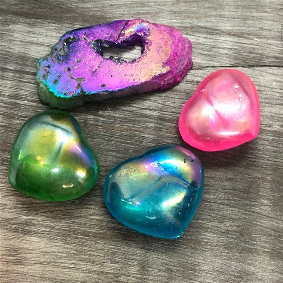 Color pop Rainbow angel aura quartz crystal kit - Picture 6 of 7